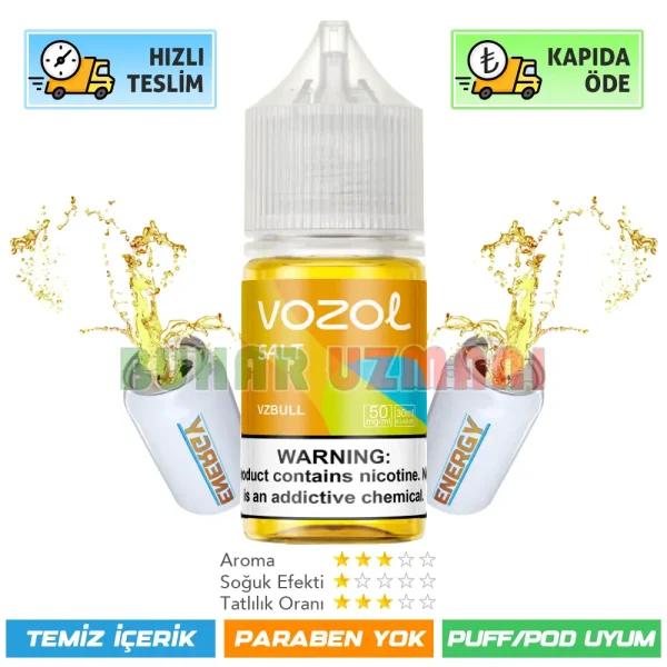 Vozol Vzbull Salt Likit 30ml